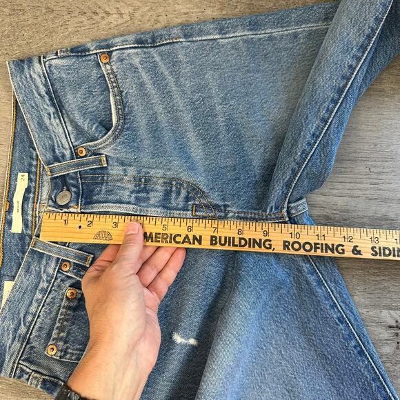 Levi's Wedgie Fit Ankle Jeans Premium Denim Size 24 - Picture 13 of 16